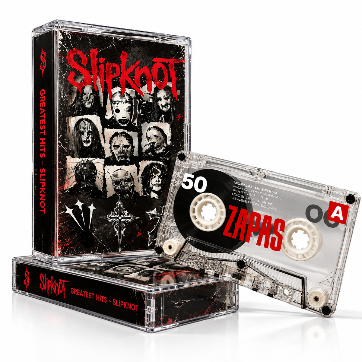 Slipknot Vintage Cassette Tape Collection | Iowa, Self-Titled, Vol. 3, We Are Not Your Kind & More