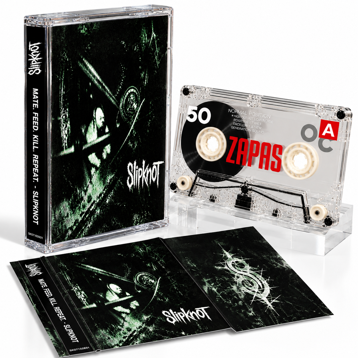 Slipknot Vintage Cassette Tape Collection | Iowa, Self-Titled, Vol. 3, We Are Not Your Kind & More