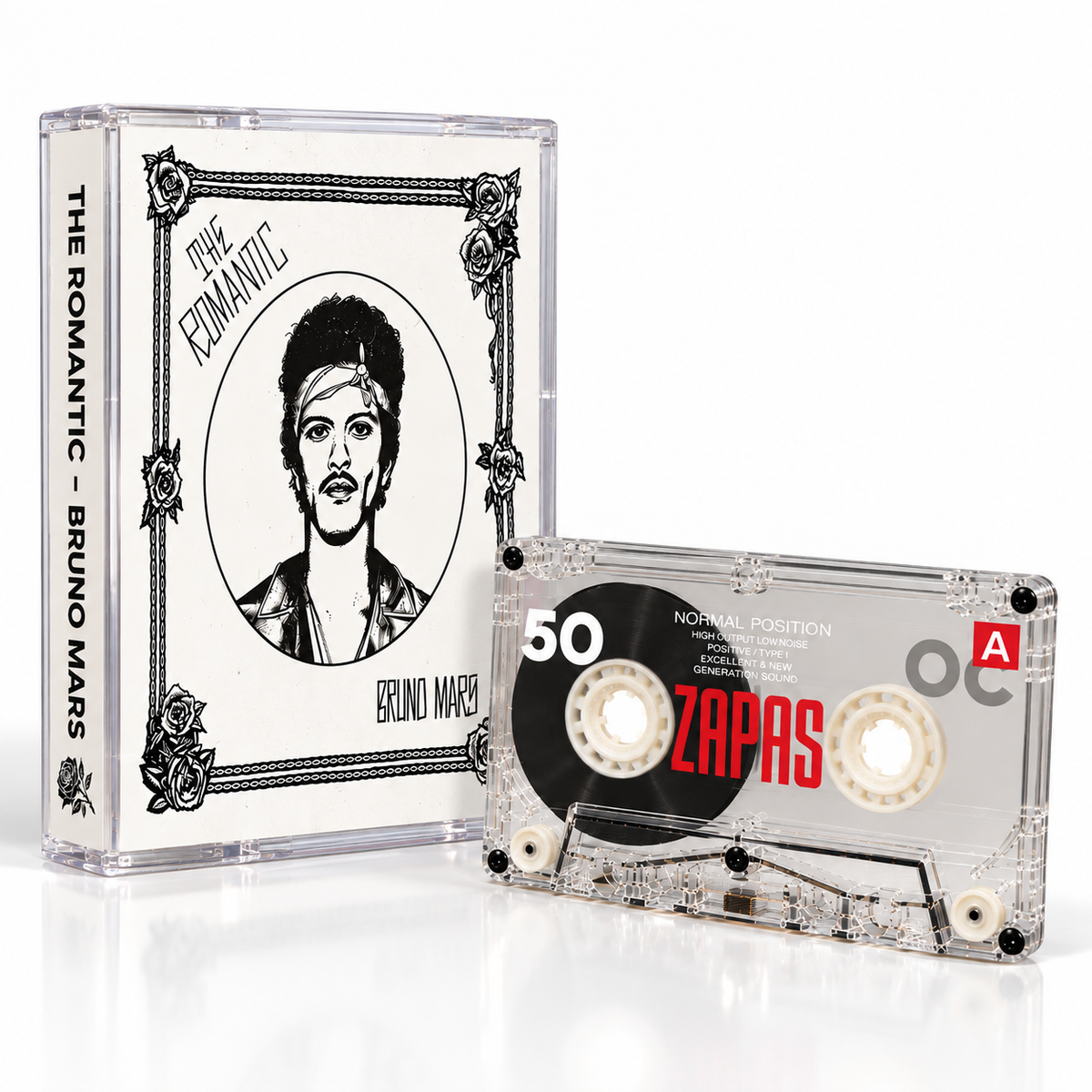 Bruno Mars Vintage Cassette Tapes Collection | 24K Magic, Doo-Wops & Hooligans, Silk Sonic, Unorthodox Jukebox & More