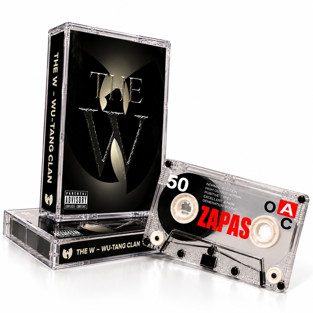 Wu-Tang Clan Vintage Cassette Tape Collection | Enter the Wu-Tang (36 Chambers), Wu-Tang Forever, The W & More