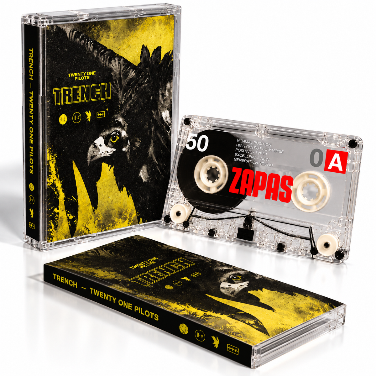 Twenty One Pilots Vintage Cassette Tape Collection | Blurryface, Trench, Clancy, Vessel & More