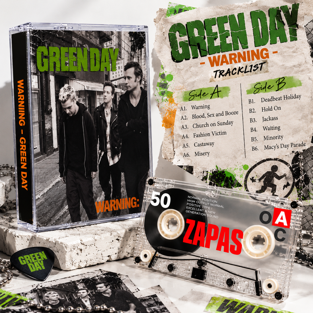 Green Day Vintage Cassette Tape Collection | Dookie, American Idiot, Nimrod, Insomniac & More