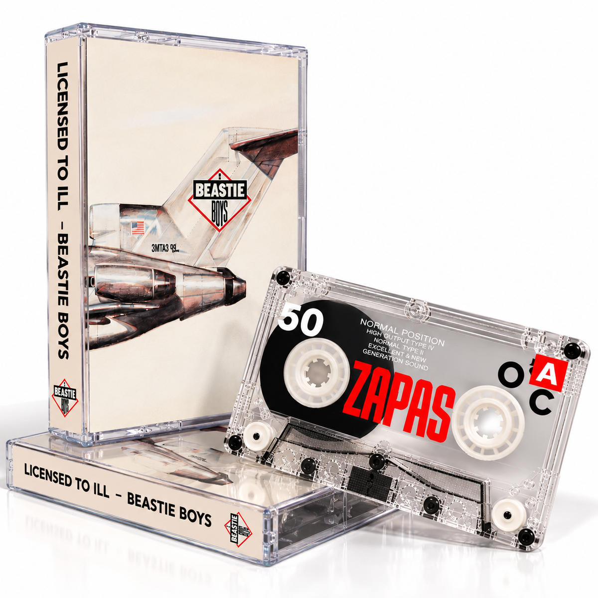 Beastie Boys Vintage Cassette Tape Collection | Licensed to Ill, Paul's Boutique, Ill Communication, Check Your Head & More