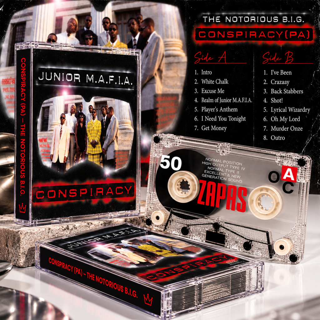 The Notorious B.I.G. Vintage Cassette Tape Collection | Ready To Die, Life After Death, Born Again, Conspiracy & Duets