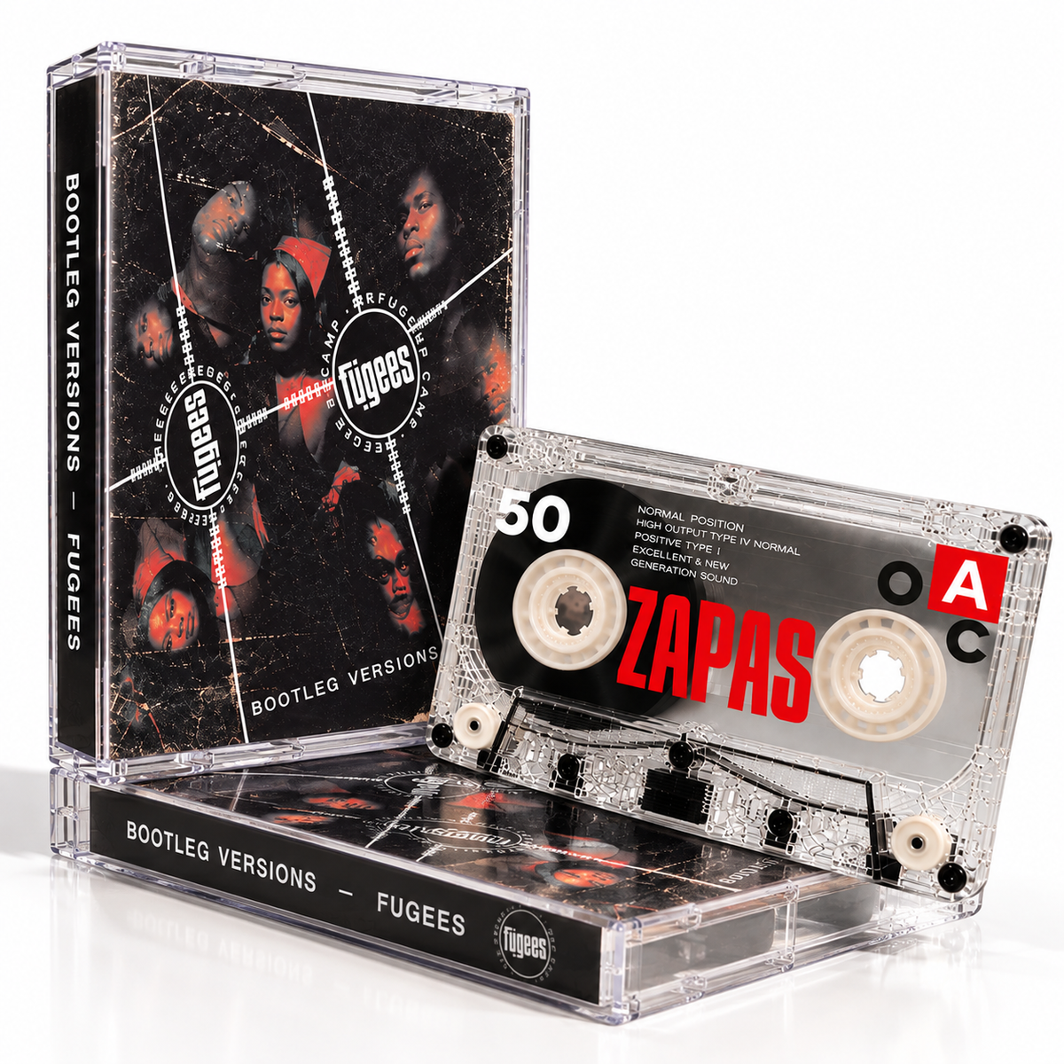 Fugees & Lauryn Hill Vintage Cassette Tape Collection | The Score, The Miseducation of Lauryn Hill, Blunted on Reality & More