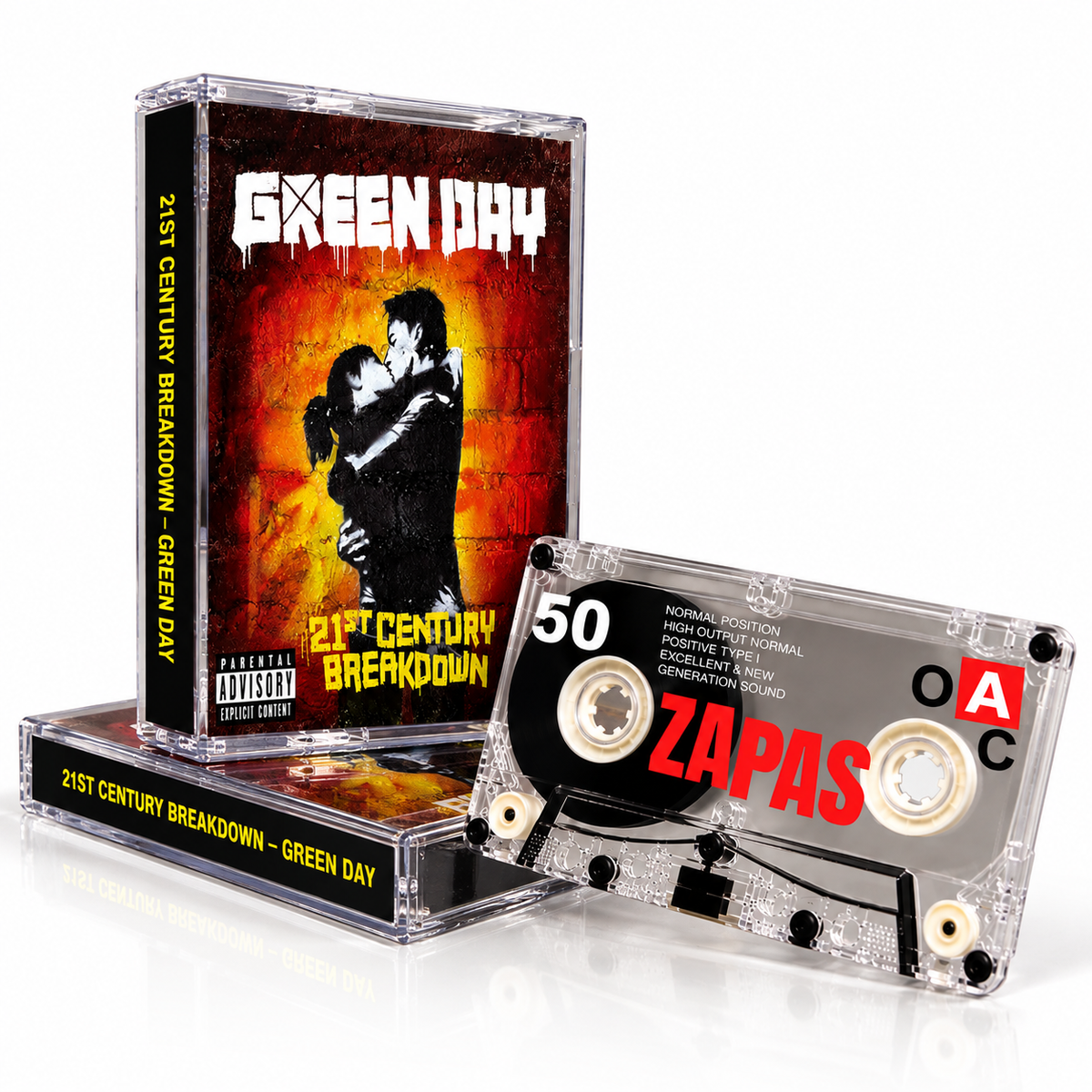 Green Day Vintage Cassette Tape Collection | Dookie, American Idiot, Nimrod, Insomniac & More