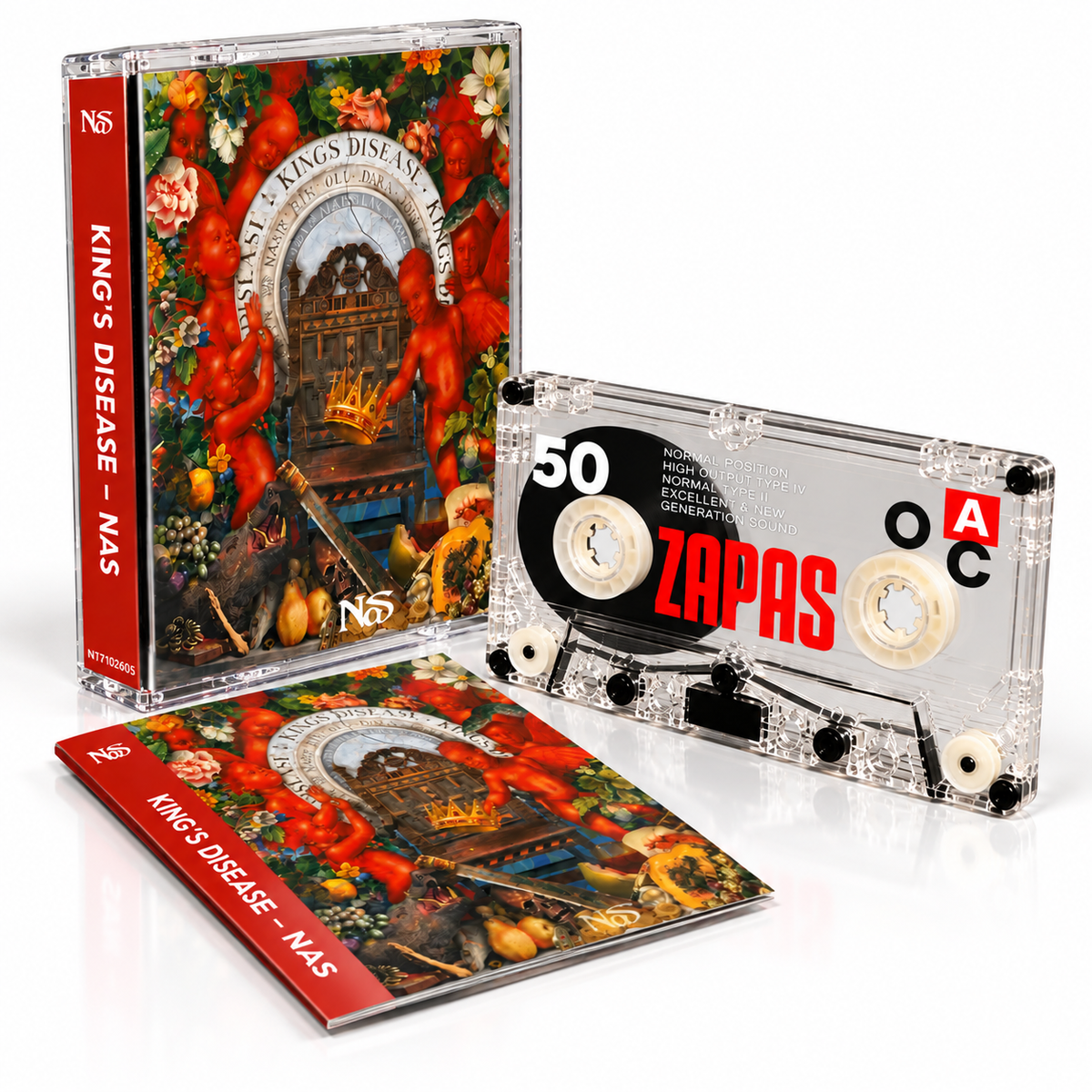 Nas Vintage Cassette Tape Collection | Illmatic, It Was Written, Stillmatic, God's Son & King's Disease
