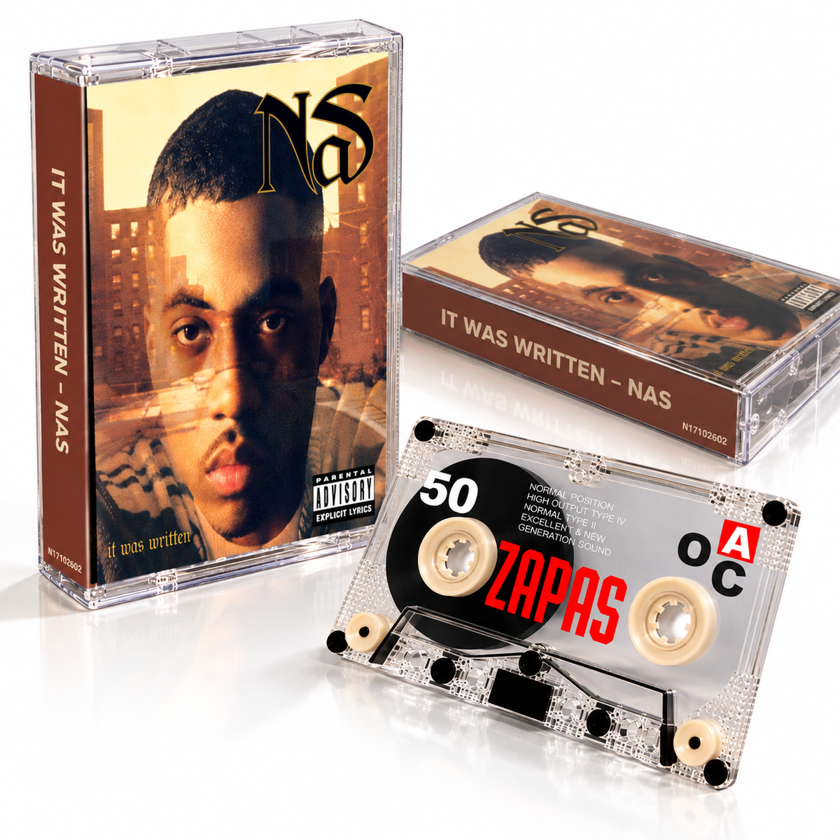 Nas Vintage Cassette Tape Collection | Illmatic, It Was Written, Stillmatic, God's Son & King's Disease