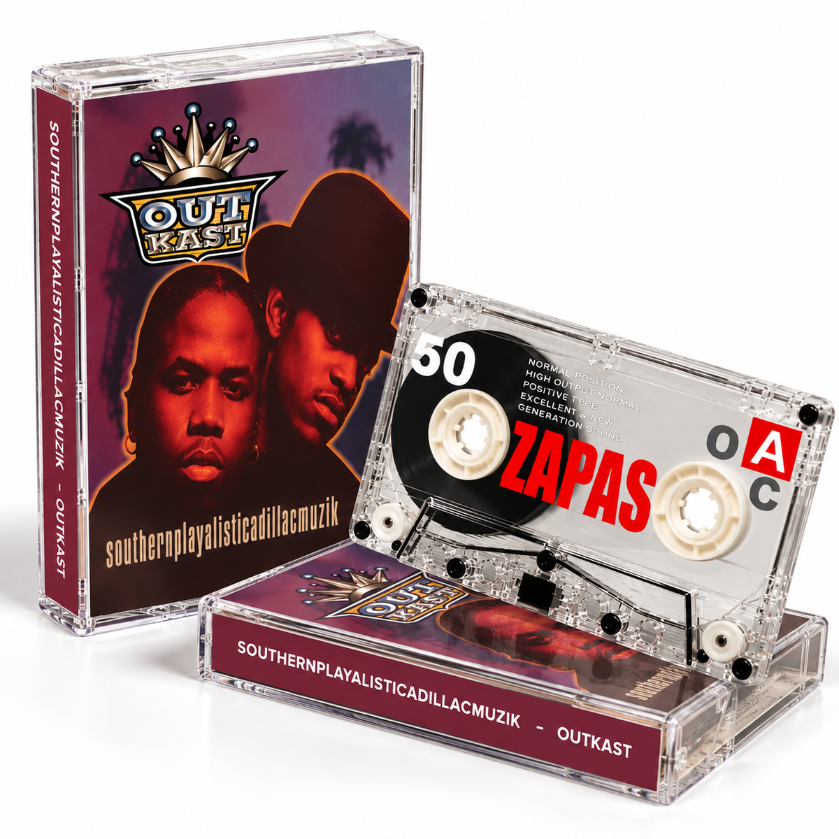 OutKast Vintage Cassette Tape Collection | ATLiens, Aquemini, Stankonia, Speakerboxxx/The Love Below & More