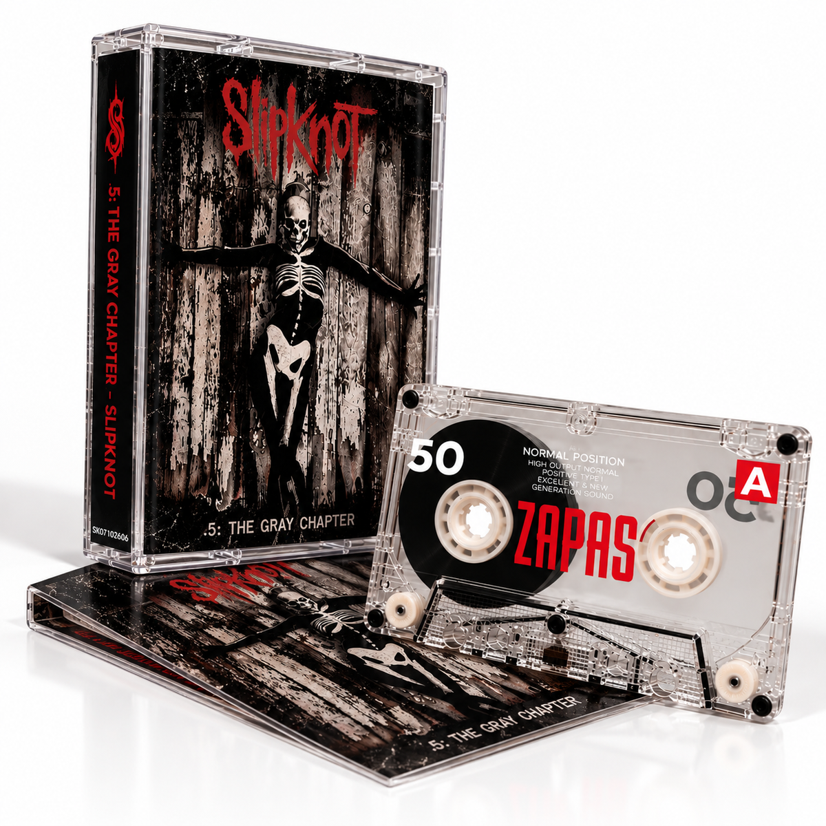 Slipknot Vintage Cassette Tape Collection | Iowa, Self-Titled, Vol. 3, We Are Not Your Kind & More