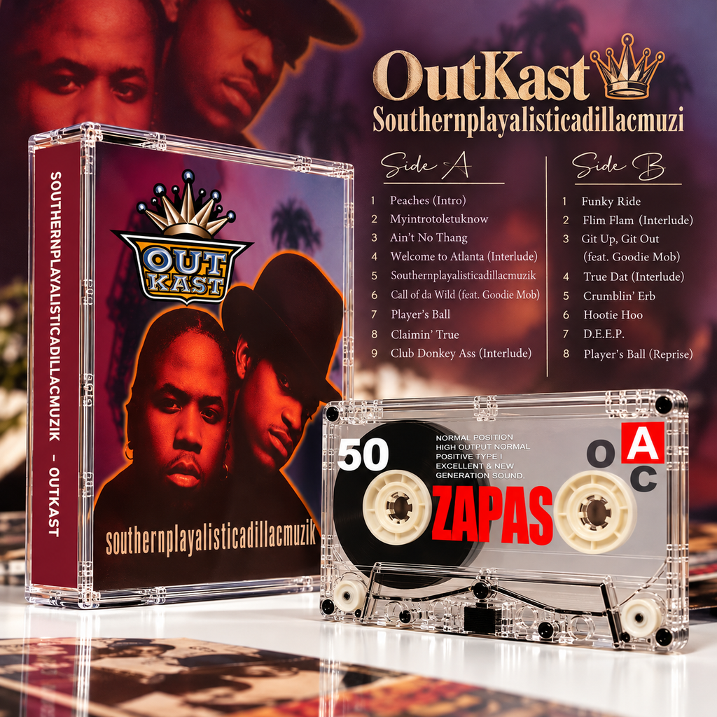 OutKast Vintage Cassette Tape Collection | ATLiens, Aquemini, Stankonia, Speakerboxxx/The Love Below & More