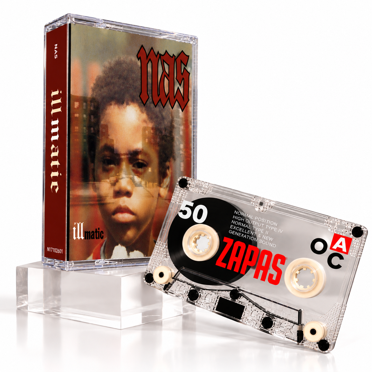 Nas Vintage Cassette Tape Collection | Illmatic, It Was Written, Stillmatic, God's Son & King's Disease