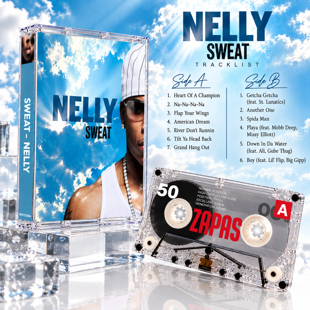 Nelly Vintage Cassette Tape Collection | Country Grammar, Nellyville, Suit, Sweat & Brass Knuckles