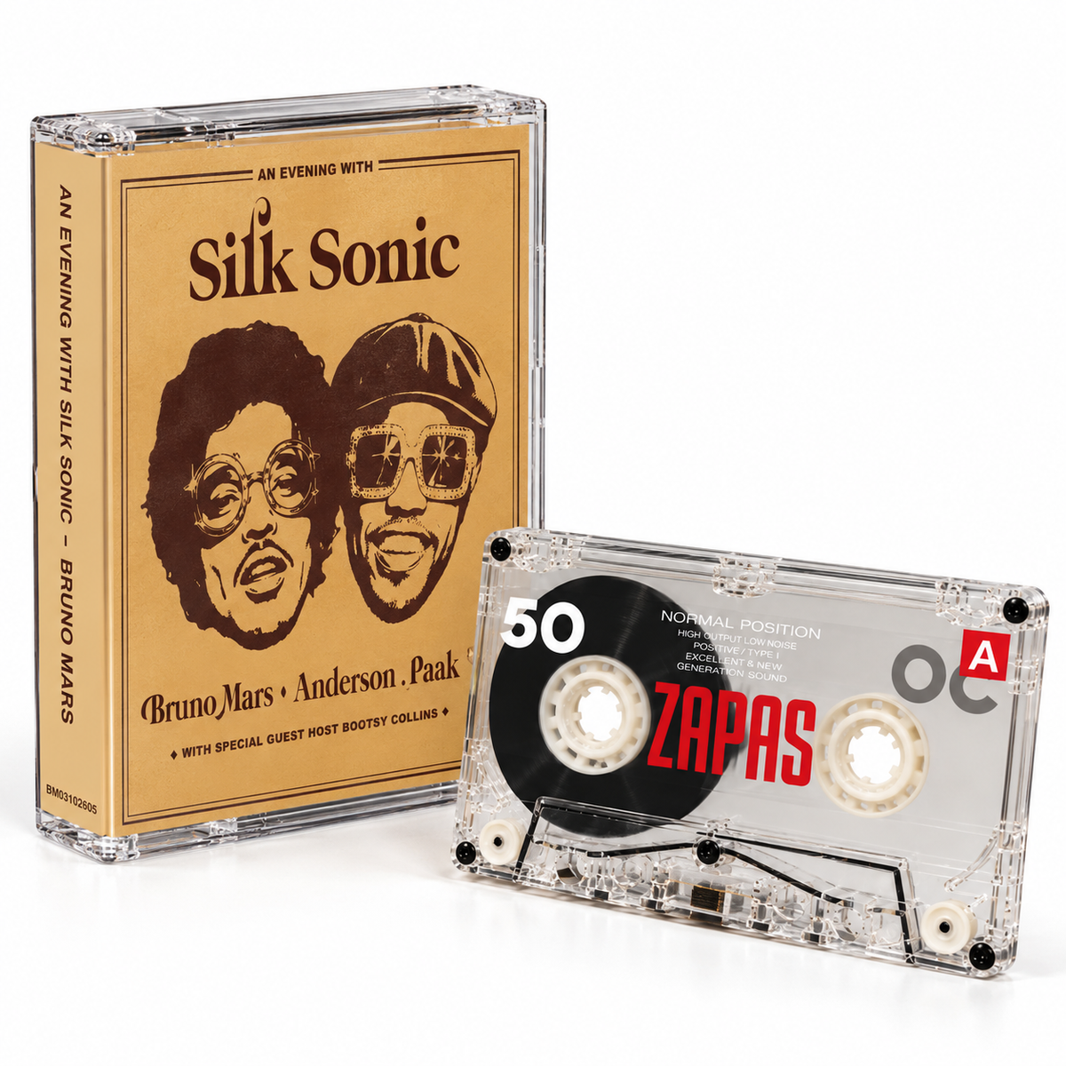 Bruno Mars Vintage Cassette Tapes Collection | 24K Magic, Doo-Wops & Hooligans, Silk Sonic, Unorthodox Jukebox & More
