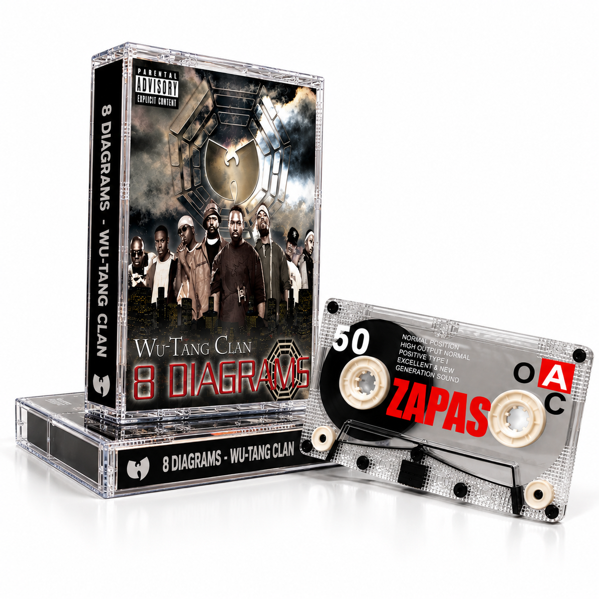 Wu-Tang Clan Vintage Cassette Tape Collection | Enter the Wu-Tang (36 Chambers), Wu-Tang Forever, The W & More