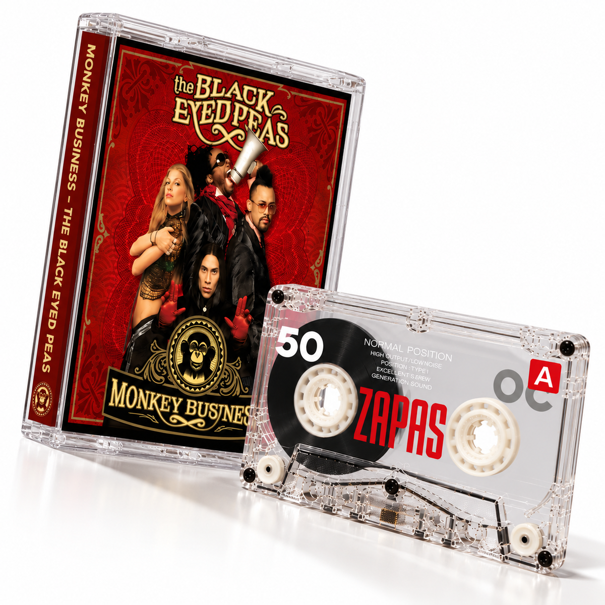 The Black Eyed Peas Vintage Cassette Tape Collection | Elephunk, Monkey Business, The E.N.D., The Beginning & Translation
