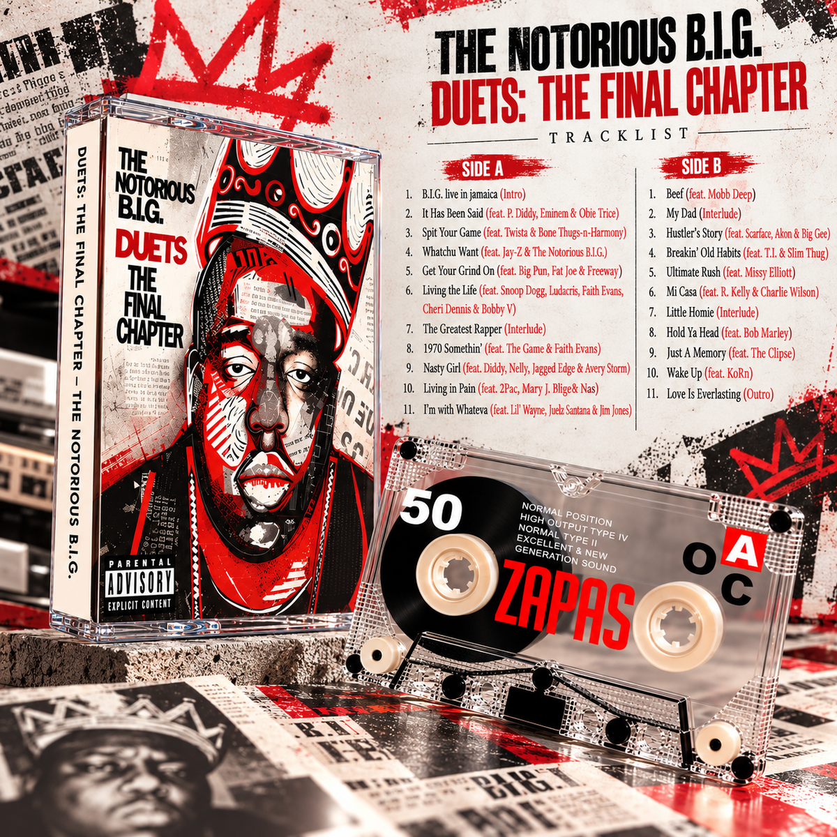 The Notorious B.I.G. Vintage Cassette Tape Collection | Ready To Die, Life After Death, Born Again, Conspiracy & Duets