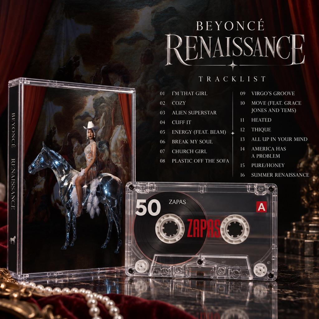 Beyonce Retro Cassettes Collection | Renaissance & Iconic R&B Album Set