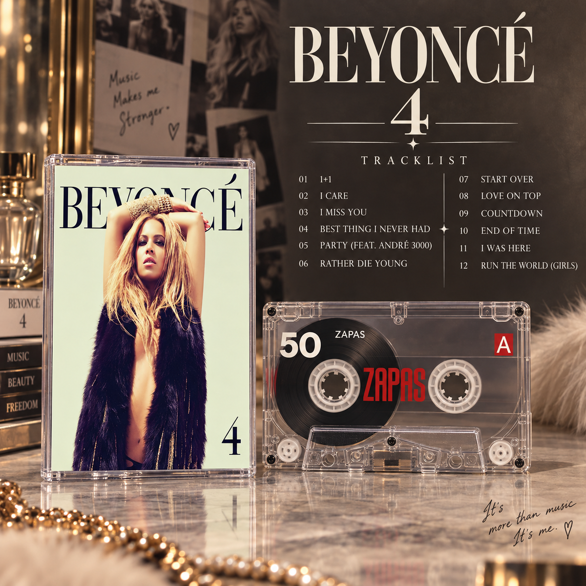 Beyonce Retro Cassettes Collection | Renaissance & Iconic R&B Album Set