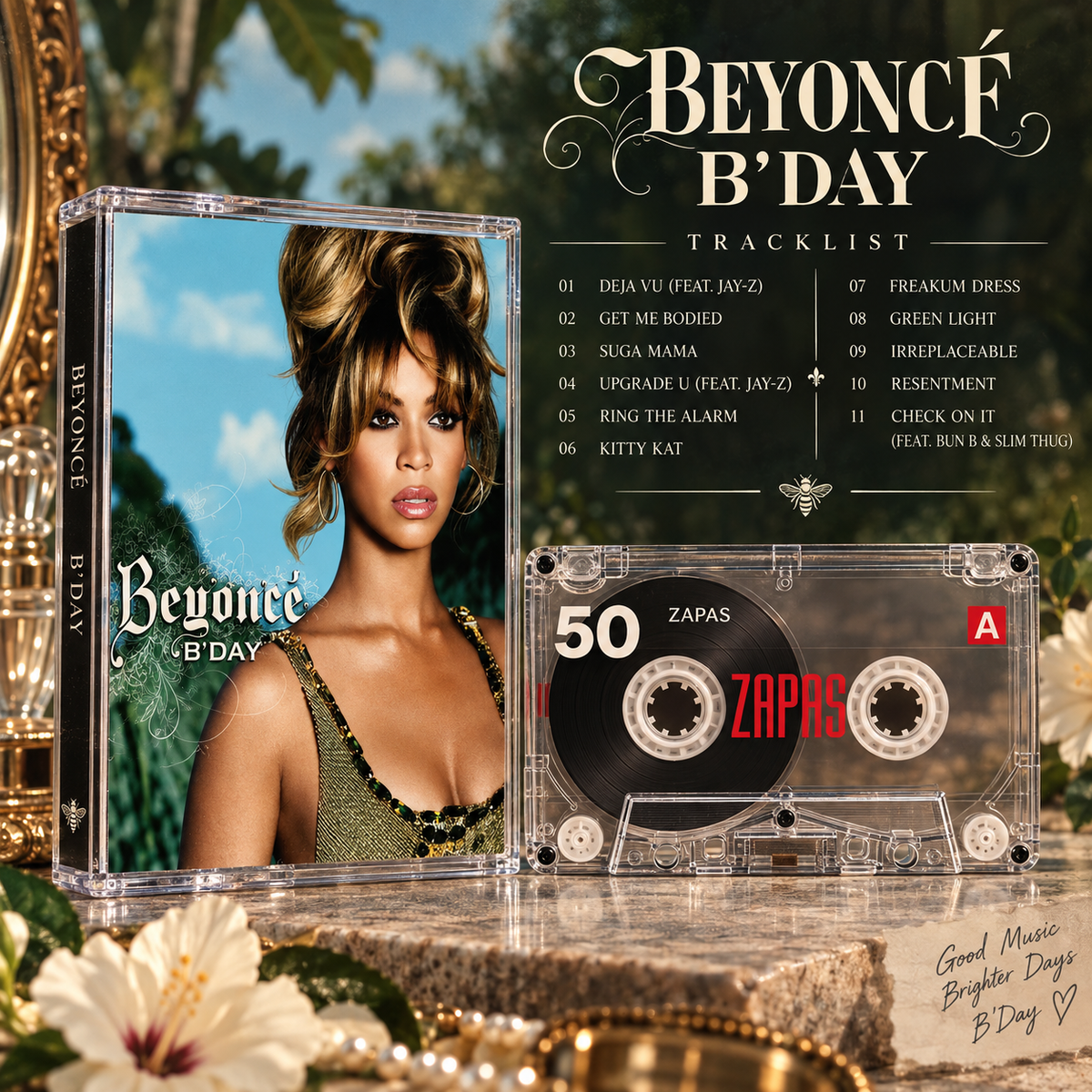 Beyonce Retro Cassettes Collection | Renaissance & Iconic R&B Album Set