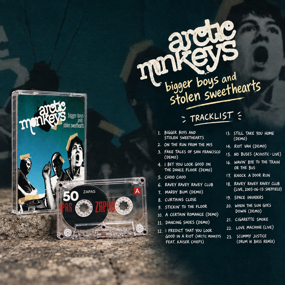 Arctic Monkeys Retro Cassettes | The Car, Suck It And See & Rare EPs