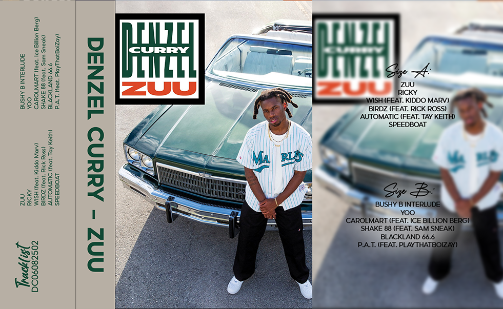 Denzel Curry – ZUU Fanmade Analog Cassette Tape | Hip Hop Album Collectible | Southern Rap & Trap Sound | Retro Music Gift