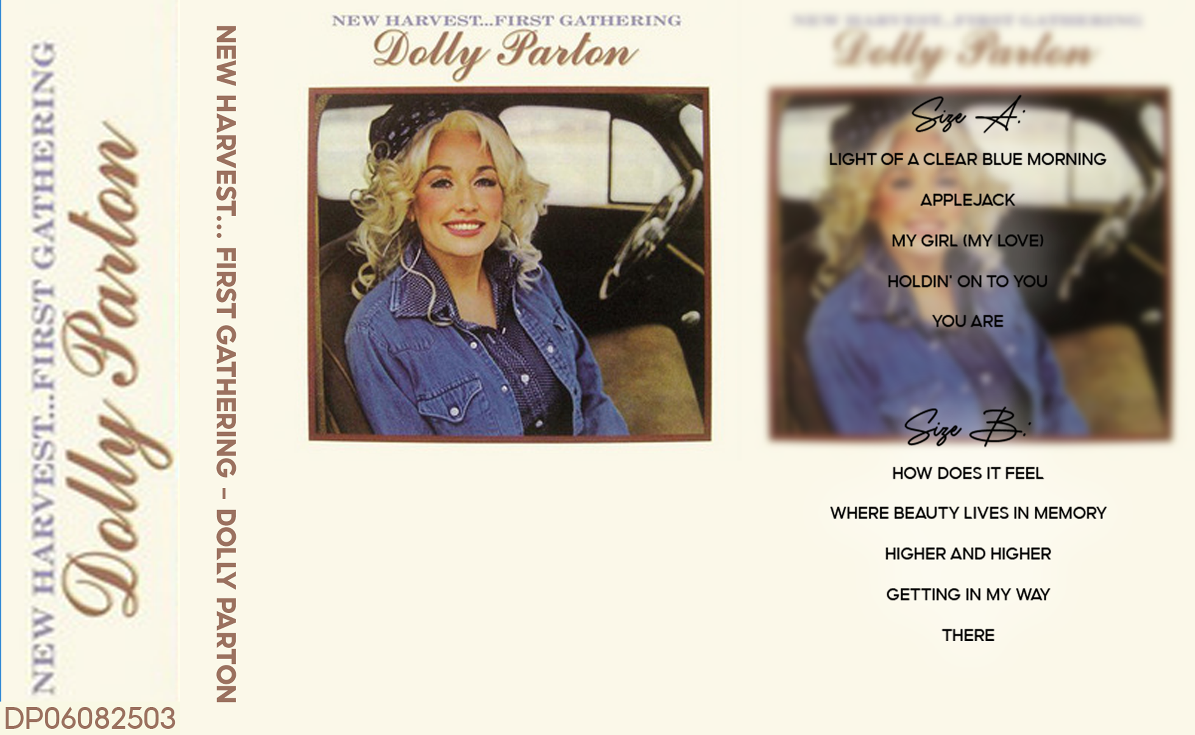 Dolly Parton – Early Recordings Handmade Analog Cassette Tape | Country Album Collectible | Classic Country & Folk Heritage | Retro Music Gift