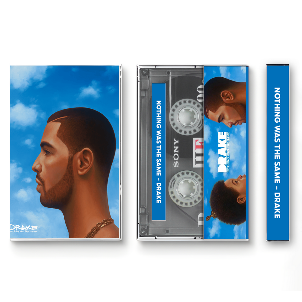 Drake Cassette Tape Collection – 5 Classic Albums | Take Care, Nothing Was The Same, Views, Scorpion, IYRTITL