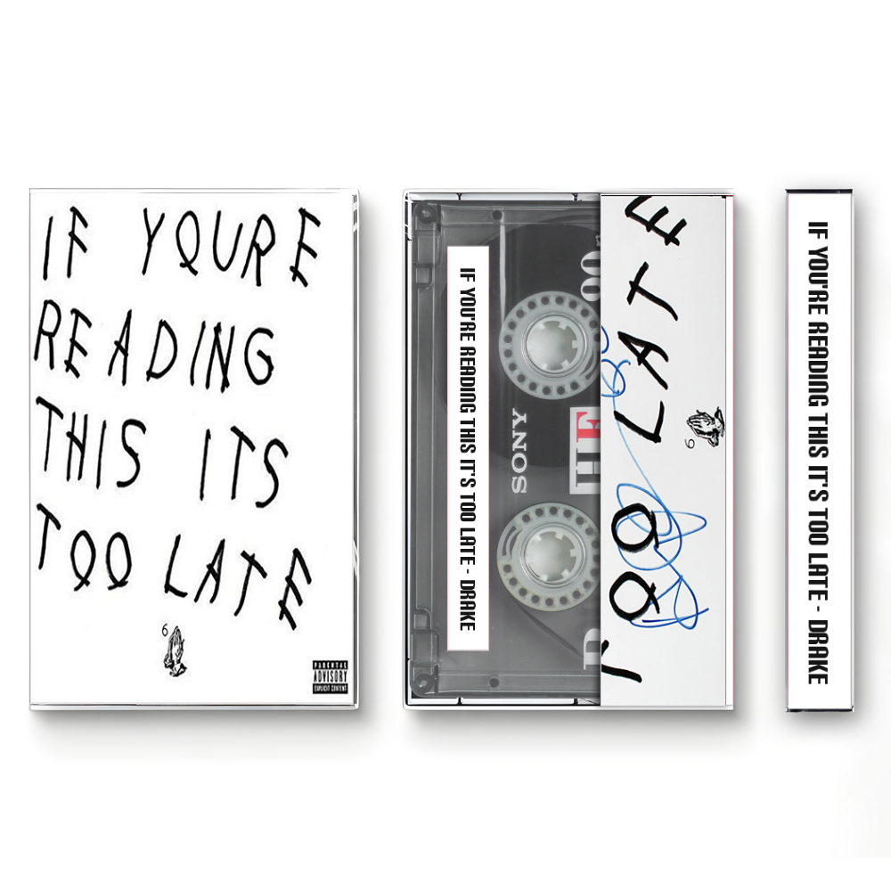 Drake Cassette Tape Collection – 5 Classic Albums | Take Care, Nothing Was The Same, Views, Scorpion, IYRTITL