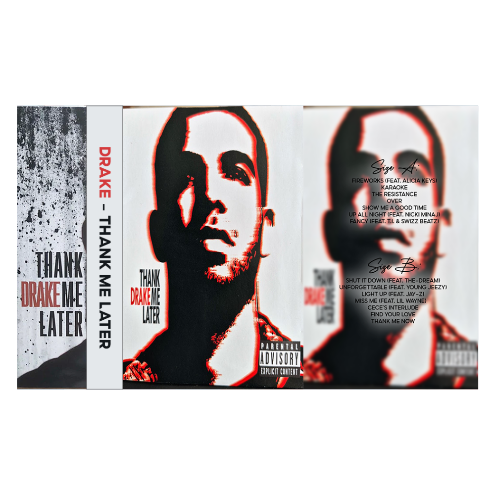 Drake Cassette Tape Collection – 5 Album Hip Hop Tape Collection