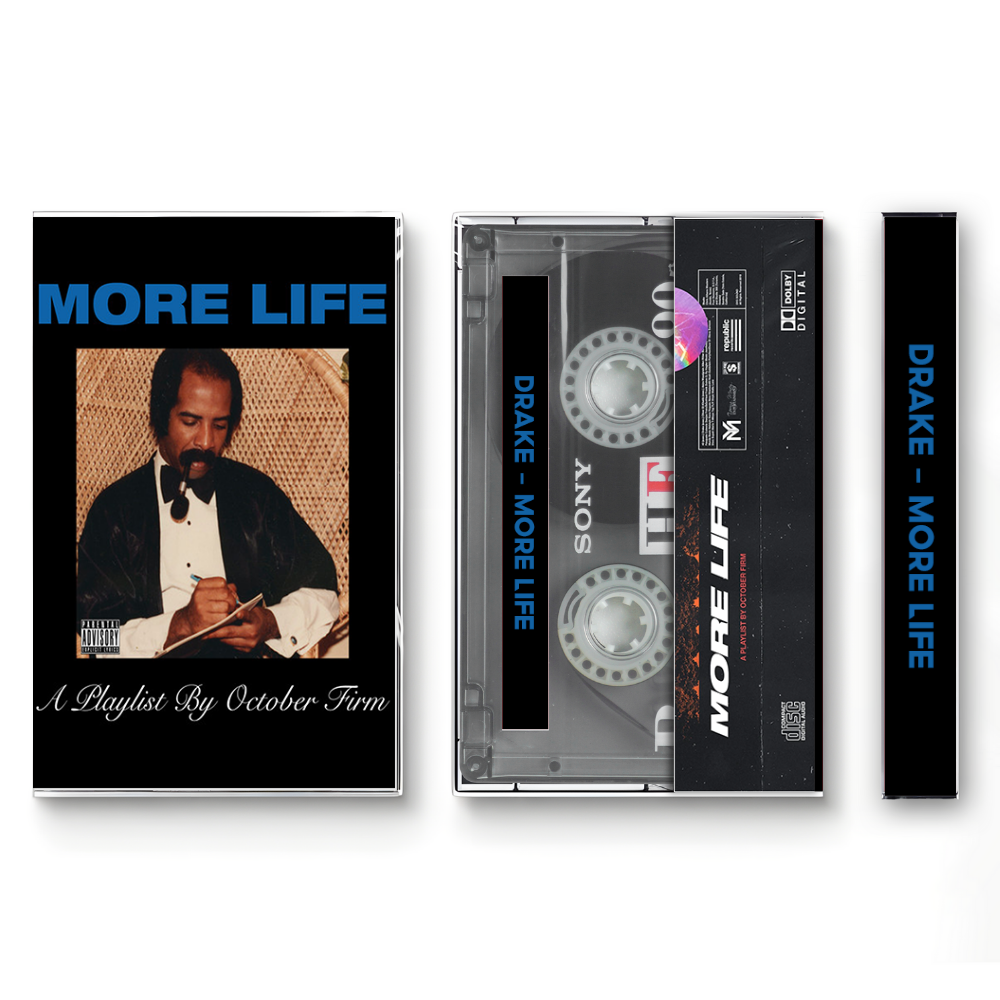 Drake Cassette Tape Collection – 5 Album Hip Hop Tape Collection