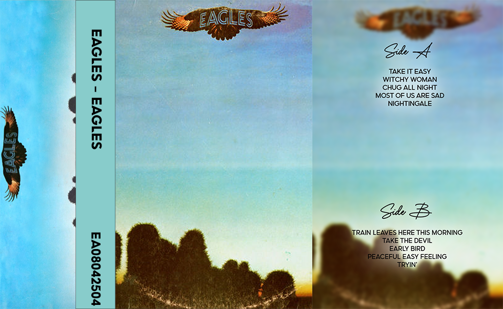 Eagles – Eagles | Classic Rock Analog Cassette | Retro Music Collectible