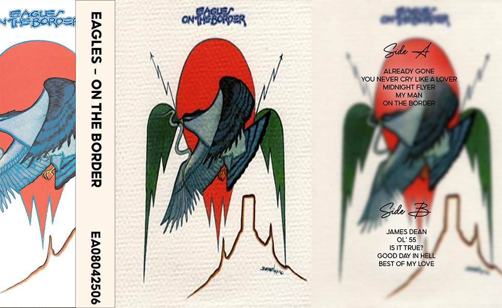 Eagles – On the Border | Classic Rock Analog Cassette | Retro Music Collectible