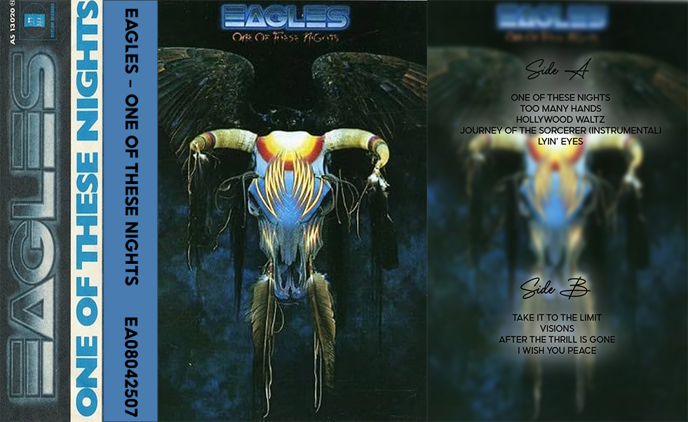Eagles – One of These Nights (Live) | Classic Rock Analog Cassette | Retro Music Collectible