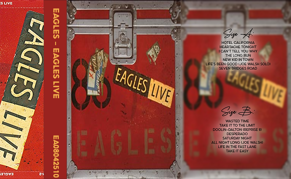 Eagles – Eagles Live | Classic Rock Live Analog Cassette | Retro Music Collectible