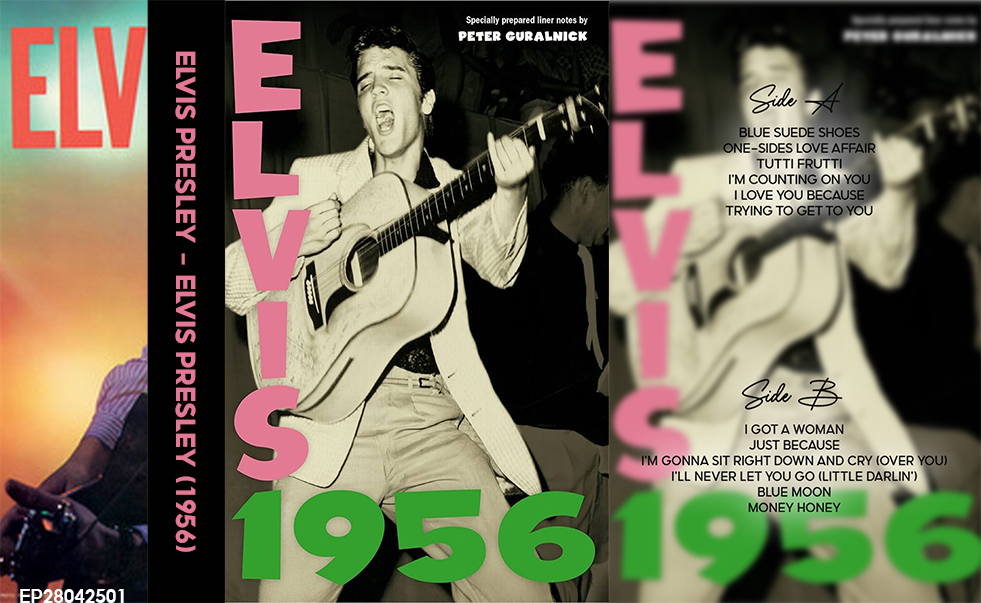 Elvis Presley – Elvis Presley (1956) Fanmade Cassette Tape | Rock & Roll / Rockabilly Analog Cassette | Retro Vintage Cassette Collector Edition