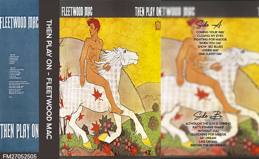 Fleetwood Mac – Kiln House Fan-made Analog Cassette Tape | 1970 Classic Rock Album | Retro Cassette Collectible
