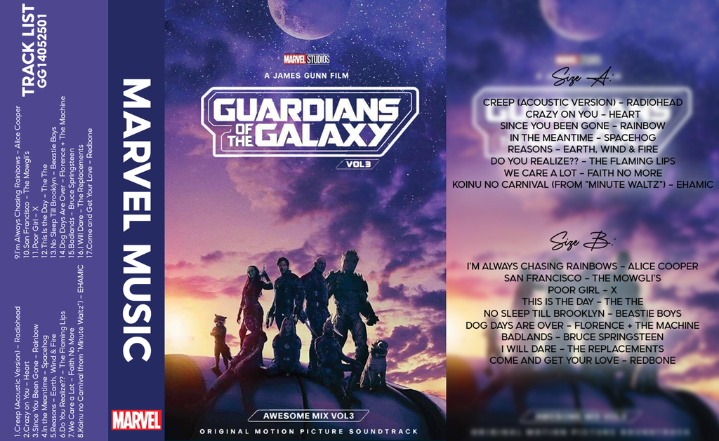 MARVEL MUSIC - Guardians of the Galaxy Vol. 3 Soundtrack