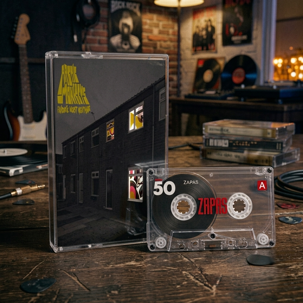 Arctic Monkeys Retro Cassette Tapes | Iconic Indie Rock Album Set