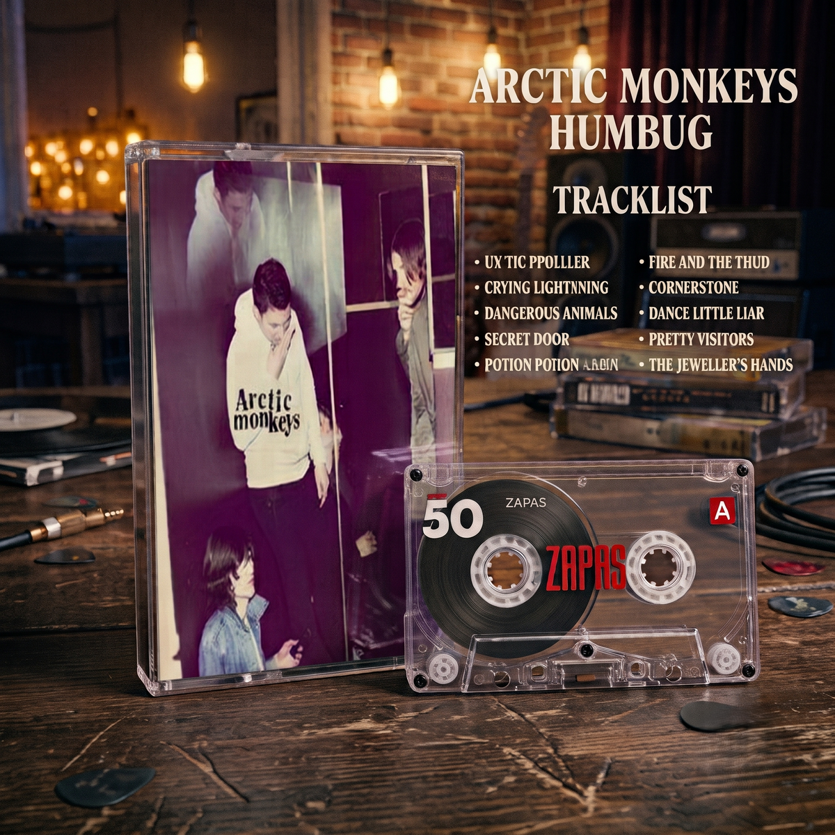 Arctic Monkeys Retro Cassette Tapes | Iconic Indie Rock Album Set