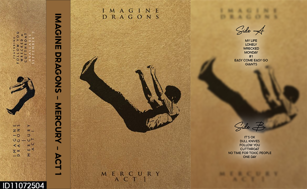Imagine Dragons – Mercury – Act 1 Fanmade Analog Cassette Tape | Alternative Pop Rock Collectible