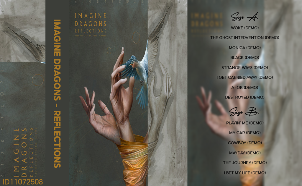 Imagine Dragons – Selections Fanmade Analog Cassette Tape | Alternative Pop Rock Collectible | Best Of Compilation | Retro Music Gift