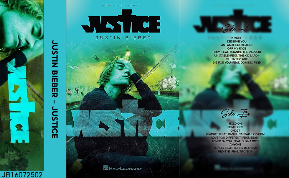 Justin Bieber – Justice Fanmade Analog Cassette Tape | Pop R&B Album Collectible | Modern Pop Release | Retro Music Gift