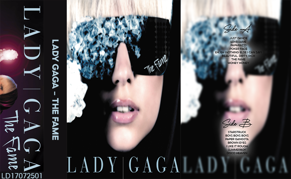 Lady Gaga – The Fame Fanmade Analog Cassette Tape | Pop Dance Album Collectible | 2000s Pop Classic | Retro Music Gift
