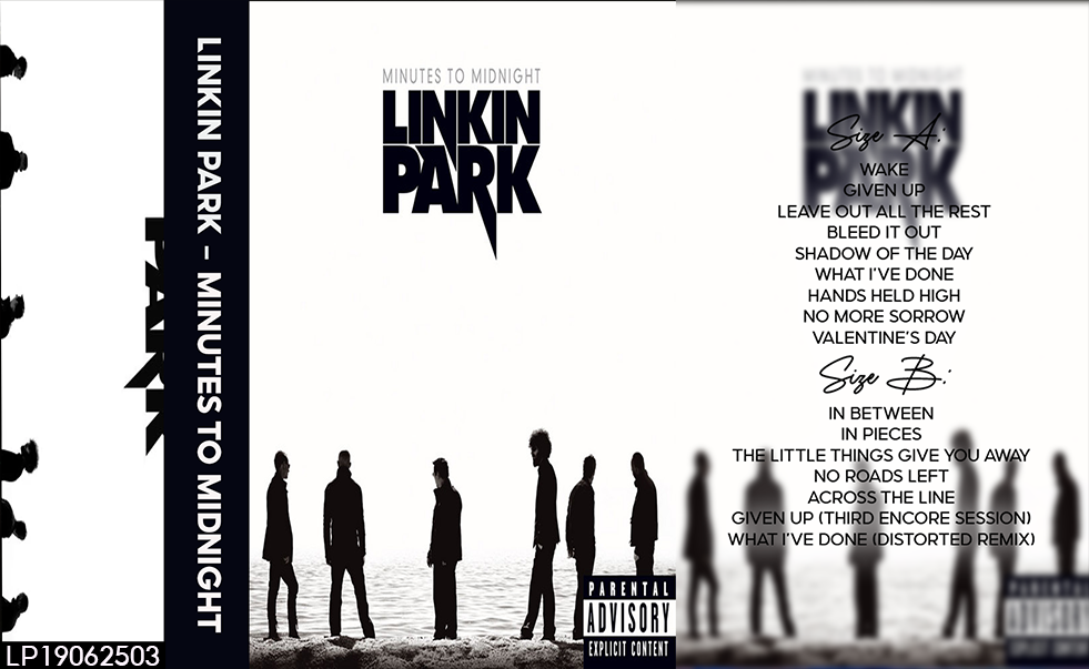 Linkin Park – Minutes to Midnight Fanmade Analog Cassette Tape 📼 | Alternative Rock 2000s Collectible