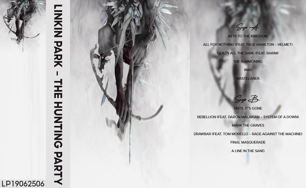 Linkin Park – The Hunting Party Fanmade Analog Cassette Tape| Hard Rock Alternative Metal Collectible