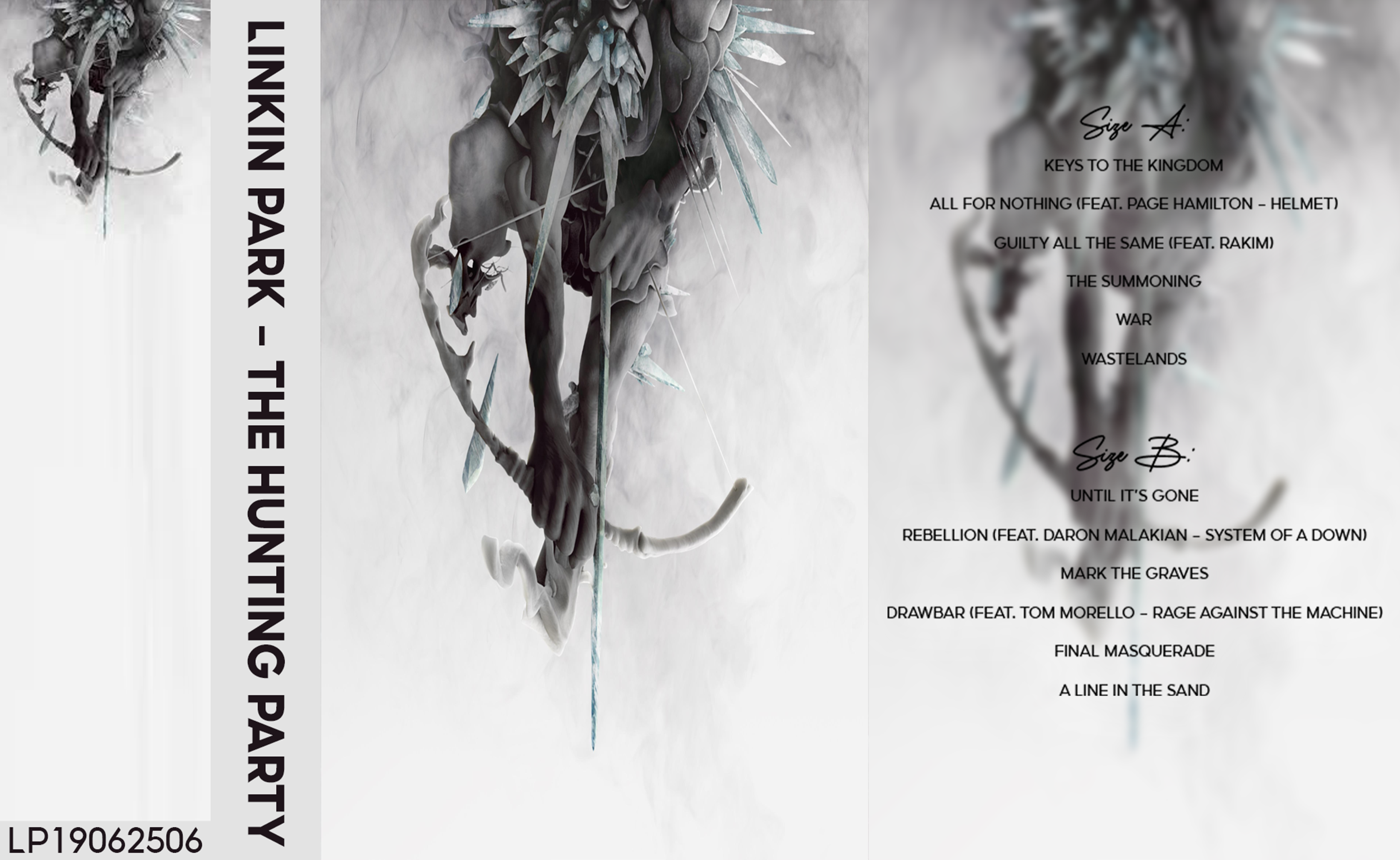 Linkin Park – The Hunting Party Fanmade Analog Cassette Tape| Hard Rock Alternative Metal Collectible