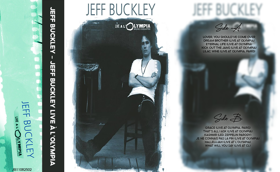Jeff Buckley Vintage Cassette | Grace, Live à L'Olympia, Mystery White Boy & Gods & Monsters