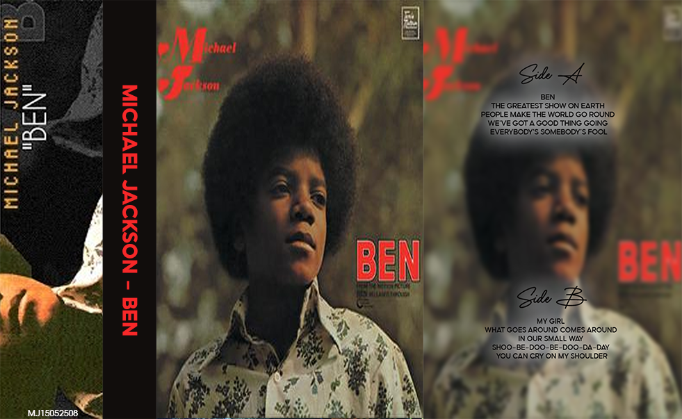 Michael Jackson – Ben Fanmade Analog Cassette Tape | Soul Pop Vintage Cassette Collectible
