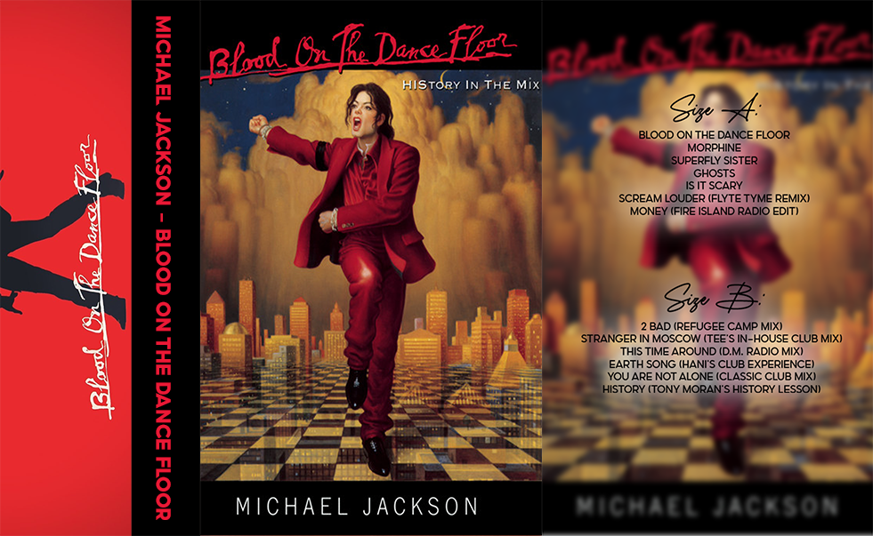 Michael Jackson – Blood on the Dance Floor: HIStory in the Mix Fanmade Analog Cassette Tape | 90s Dance Pop Vintage Cassette Collectible